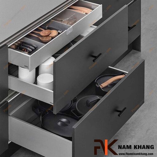 Núm cửa tủ màu đen NK238-D
