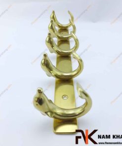Móc treo bằng đồng vàng NKD076 (Màu Đồng Vàng)