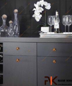 Núm cửa tủ màu cafe NK172-CF