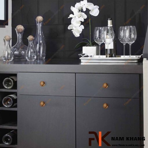 Núm cửa tủ màu cafe NK172-CF