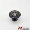 Núm cửa tủ màu đen NK245-D