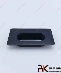 Tay nắm âm tủ màu đen NK145-D