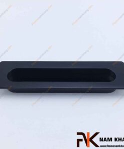 Tay nắm âm tủ màu đen NK145-D