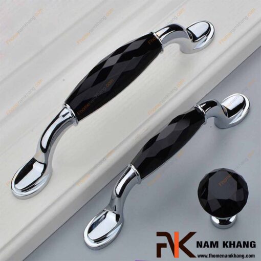 Tay nắm tủ pha lê NK295-BD