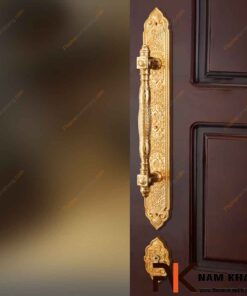 Khóa cửa sảnh phối hợp NK477XL-24K (Màu Vàng)