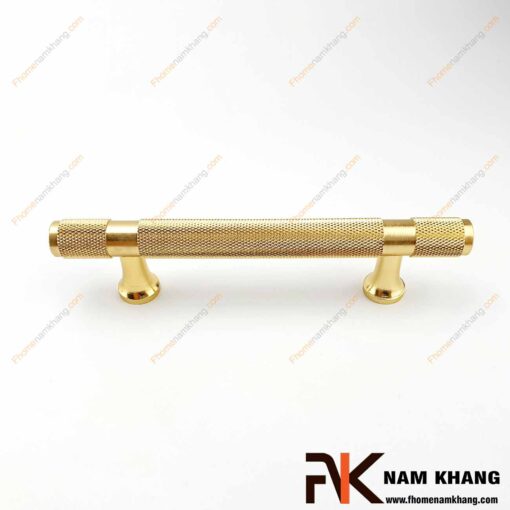 Tay nắm tủ thanh tròn màu vàng NK207S-V