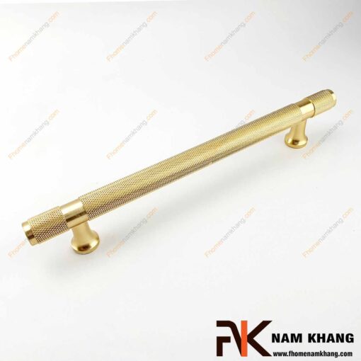 Tay nắm tủ thanh tròn màu vàng NK207S-V
