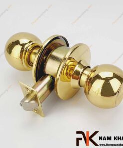 Khóa cửa tay nắm tròn NK430HAFELE-V (Màu Vàng)