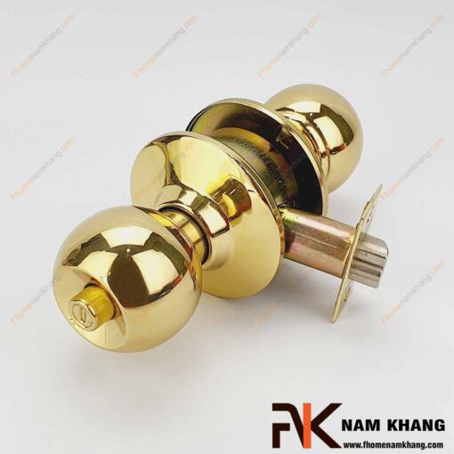 Khóa cửa tay nắm tròn NK430HAFELE-V (Màu Vàng)