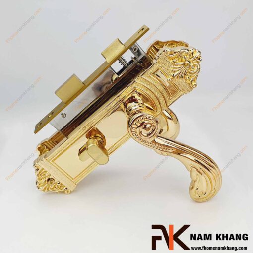 Khóa cửa thông phòng NK479M-24K (Màu Đồng Vàng)