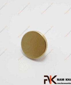 Núm cửa tủ dạng tròn bằng đồng NK455-DV