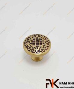 Núm nắm cửa tủ cao cấp bằng đồng NK497D-RC-L FHOMENAMKHANG