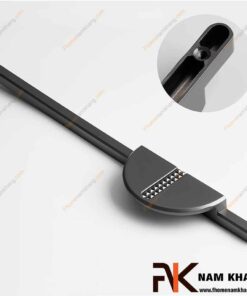 Tay nắm cửa tủ màu xám NK460S-X FHOMENAMKHANG