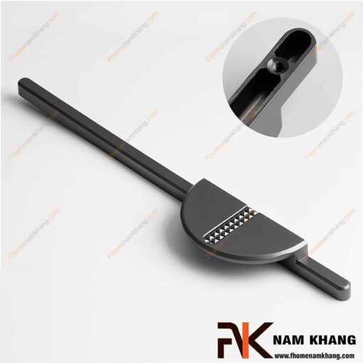 Tay nắm cửa tủ màu xám NK460S-X FHOMENAMKHANG