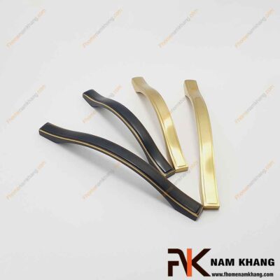 Tay nắm cửa tủ bằng đồng đen cao cấp NK036D-BCF FHOMENAMKHANG