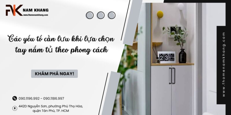 Tay nắm tủ cao cấp