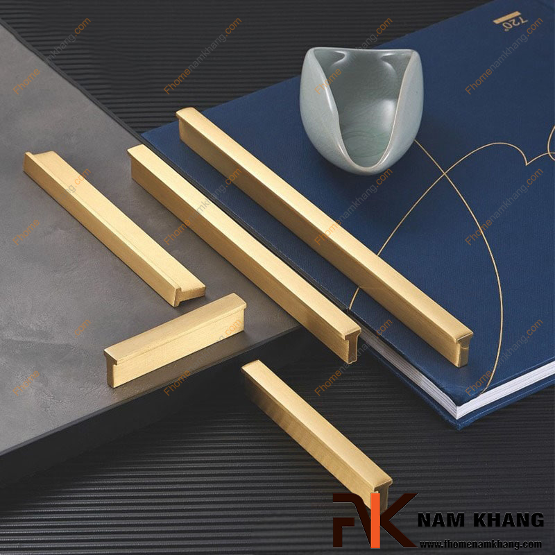 5 mẫu tay nắm tủ vàng đồng được kiến trúc sư yêu thích