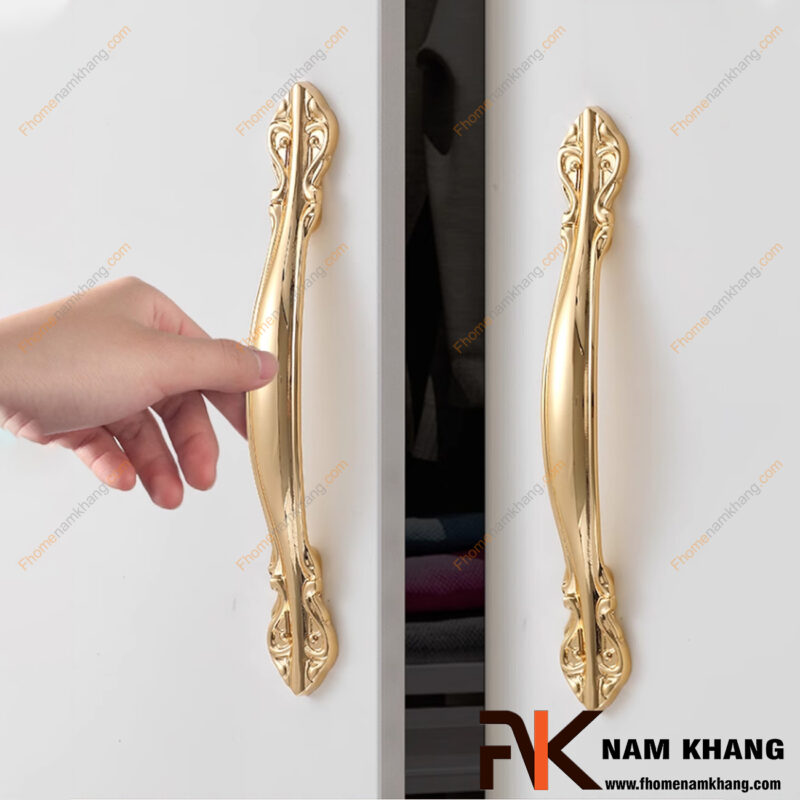 5 mẫu tay nắm tủ vàng đồng được kiến trúc sư yêu thích
