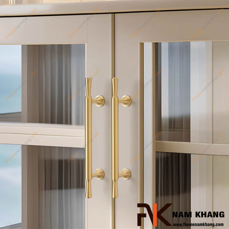 7 kiểu tay nắm tủ màu vàng giúp không gian bếp trở nên đẳng cấp hơn