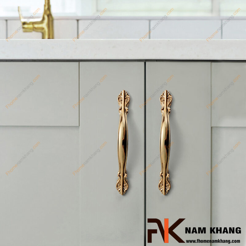 7 kiểu tay nắm tủ màu vàng giúp không gian bếp trở nên đẳng cấp hơn