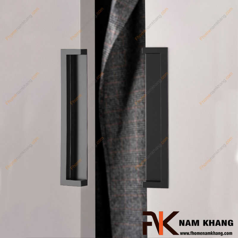 7 mẫu tay nắm âm tủ quần áo giúp không gian thêm sang trọng