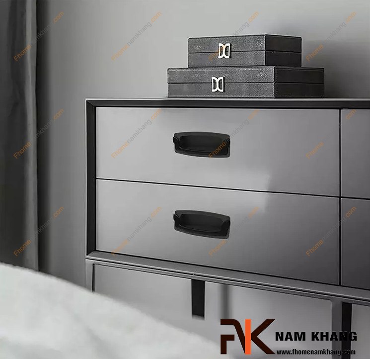 7 mẫu tay nắm âm tủ quần áo giúp không gian thêm sang trọng