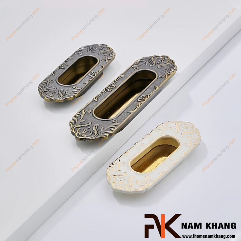 7 mẫu tay nắm âm tủ quần áo giúp không gian thêm sang trọng
