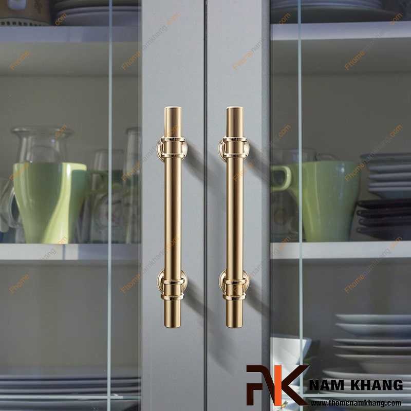 Tay nắm tủ bếp mạ màu vàng – Sự lựa chọn đẳng cấp cho không gian cao cấp