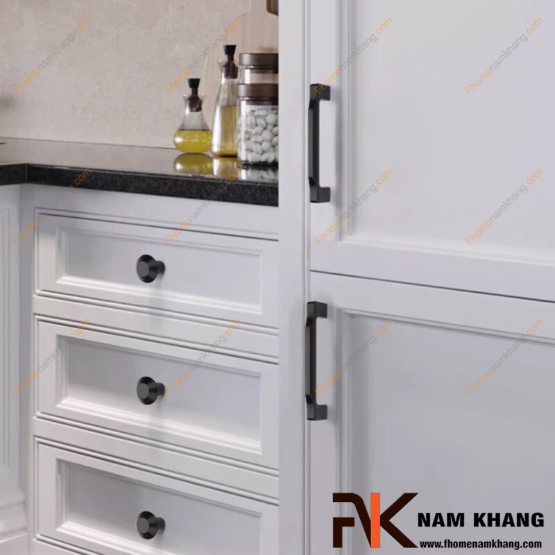 Xu hướng thiết kế tay nắm tủ bếp đẹp phong cách tối giản