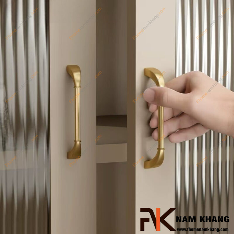 Xu hướng thiết kế tay nắm tủ bếp đẹp phong cách tối giản