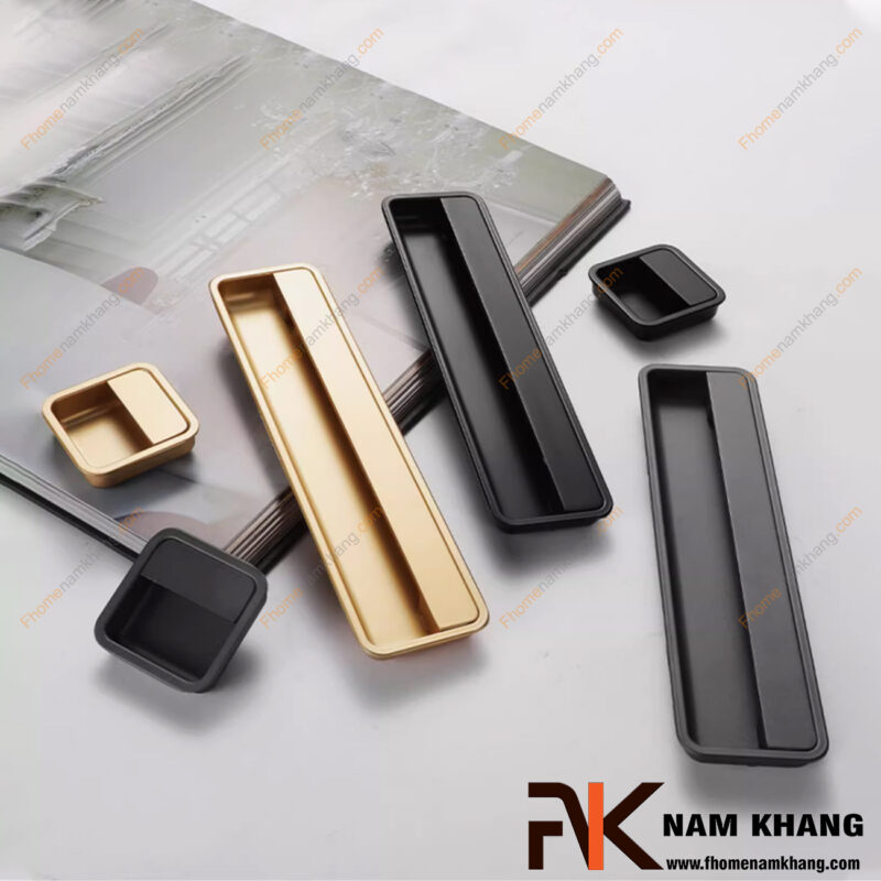 Xu hướng thiết kế tay nắm tủ bếp đẹp phong cách tối giản