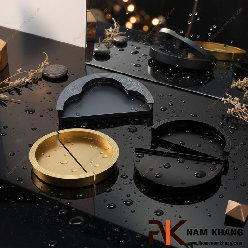 10 mẫu tay nắm tủ đẹp nhất cho tủ bếp gỗ