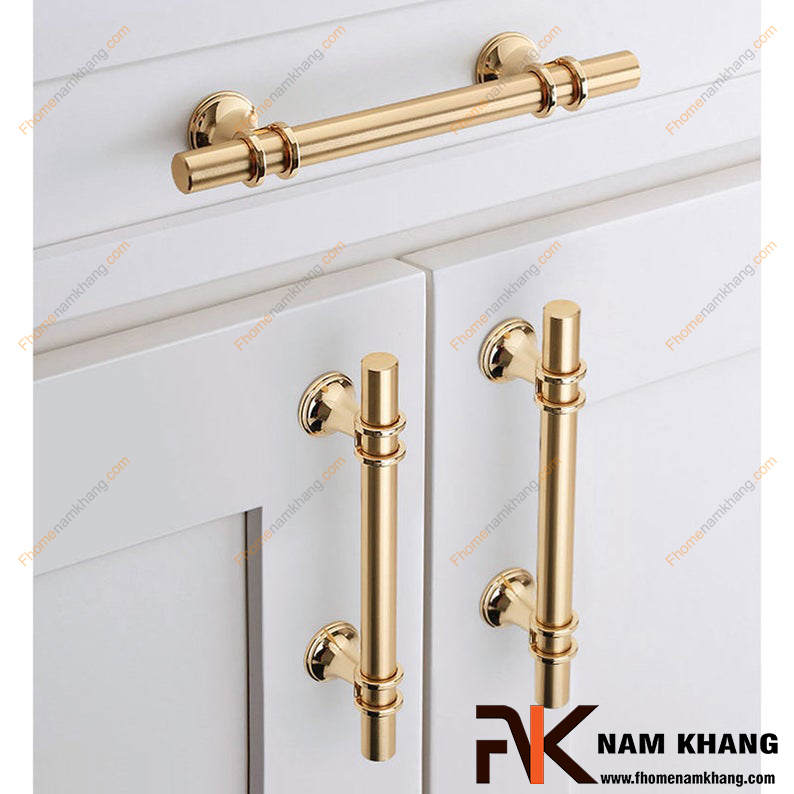 Mẫu tay nắm tủ quần áo đẹp theo phong cách nội thất