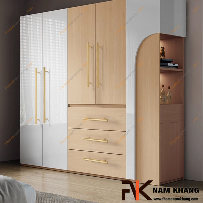 Tay nắm tủ quần áo dài hay ngắn: Loại nào tiện dùng hơn?