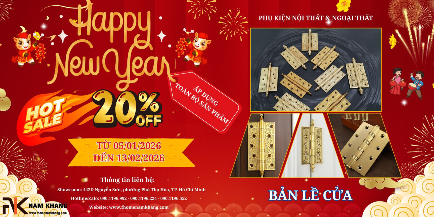 SALE TET 2026 TAY NẮM CỬA TỦ KHÓA CỦA FHOMENAMKHANG