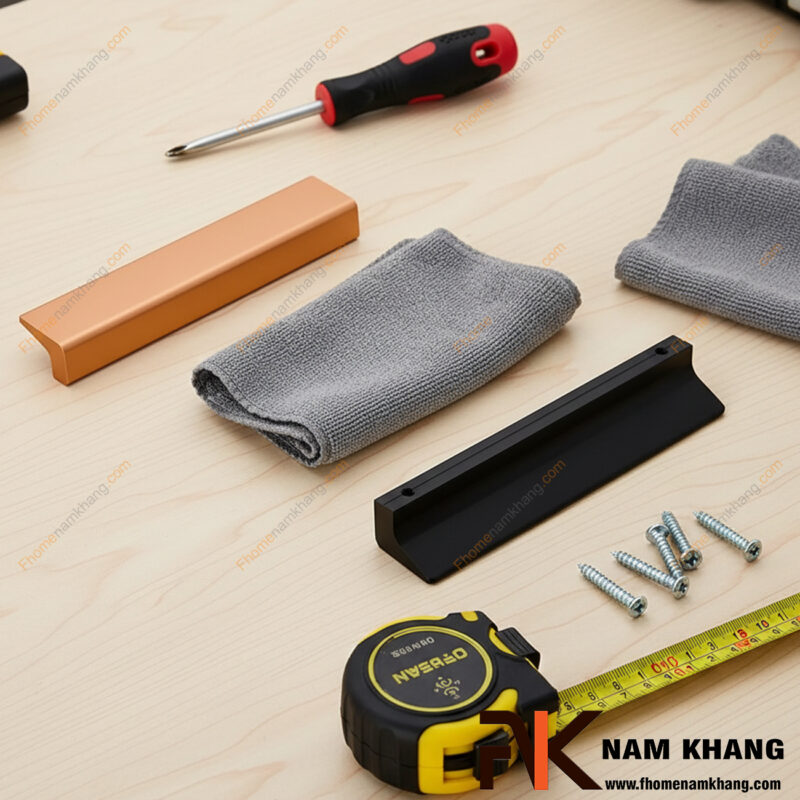 Cách thay tay nắm tủ nội thất đơn giản ai cũng làm được