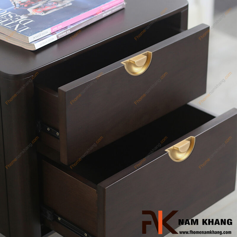 Tay nắm tủ hiện đại đơn giản: Nên dùng tay nắm âm hay nổi?