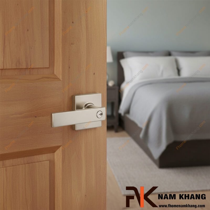 Phân biệt khóa cửa tay gạt, tay nắm tròn và khóa âm cửa