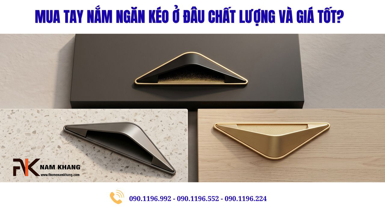 Mua tay nắm ngăn kéo ở đâu chất lượng và giá tốt?