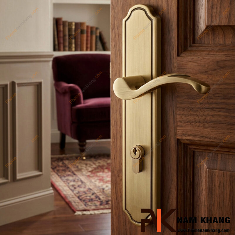 Khóa cửa tay gạt cho cửa gỗ: Cách chọn đúng kích thước và kiểu dáng