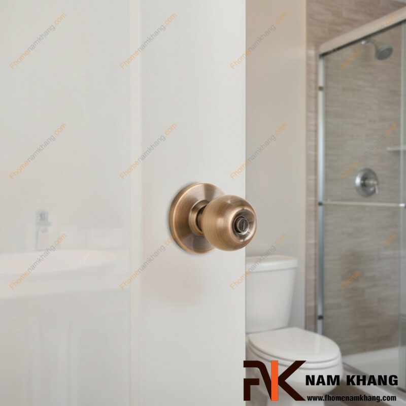 Khóa cửa tay nắm tròn có chìa và không chìa khác nhau thế nào?
