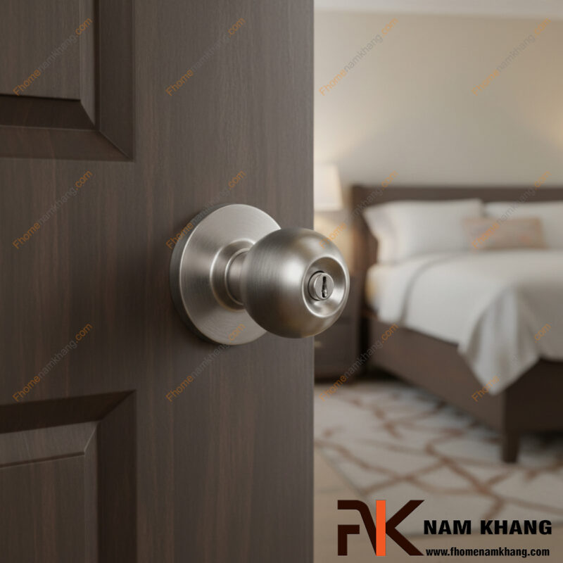 Khóa cửa tay nắm tròn inox có tốt không?
