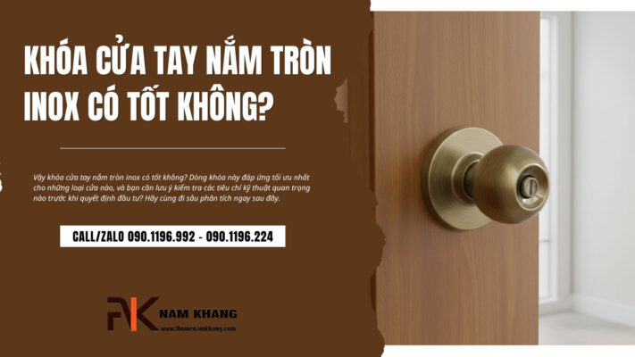 Khóa cửa tay nắm tròn inox có tốt không?
