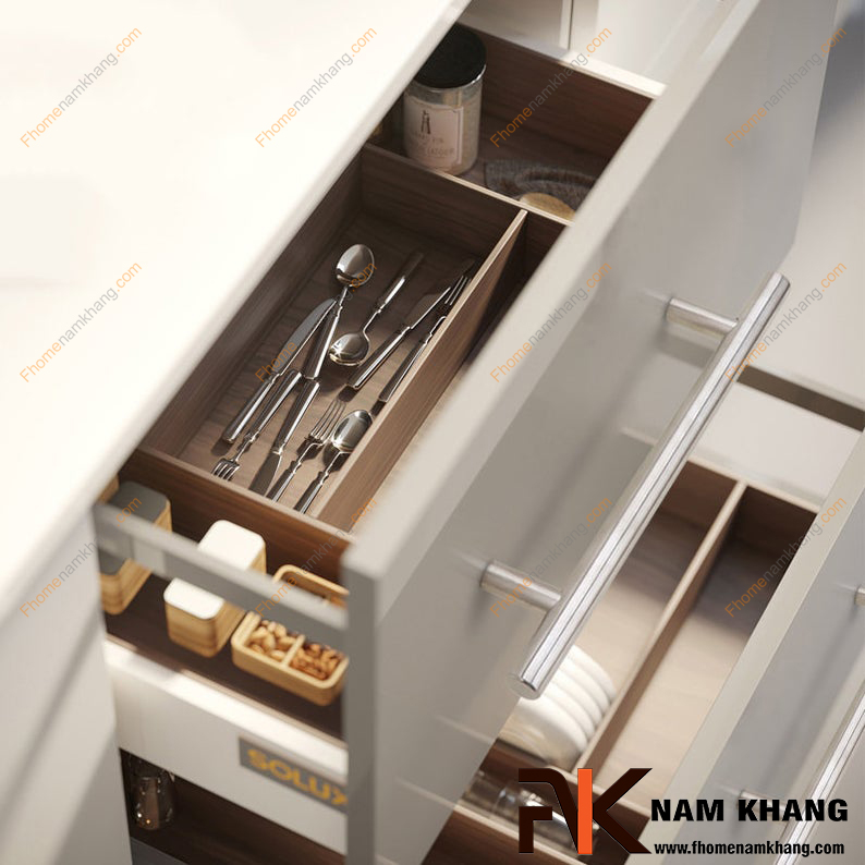 Cách chọn tay nắm tủ bếp theo phong cách hiện đại & tân cổ điển