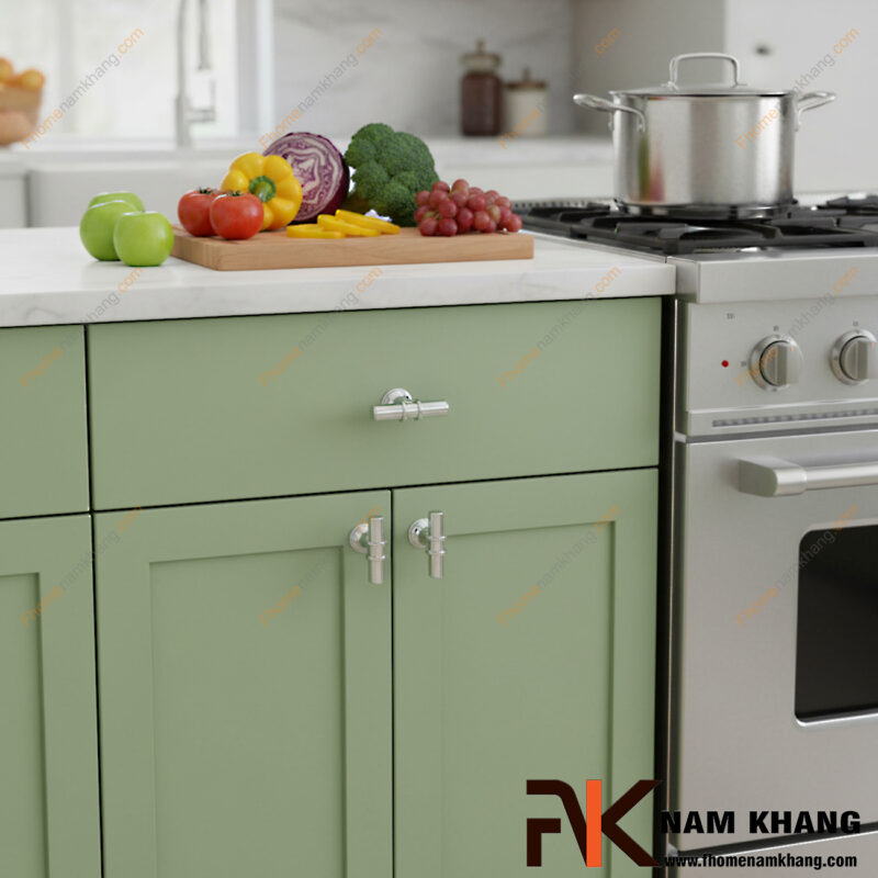 Tay nắm tủ nên chọn màu gì? Cách phối tay nắm với màu cánh tủ